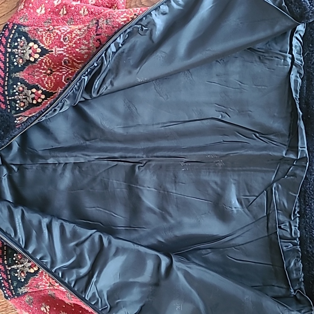 Icelandic Design Wool Fully Lined Sweater Cardigan Jacket - Front Zipper Closure - Picture 8 of 16